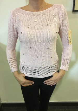 Pulover Sonček roza